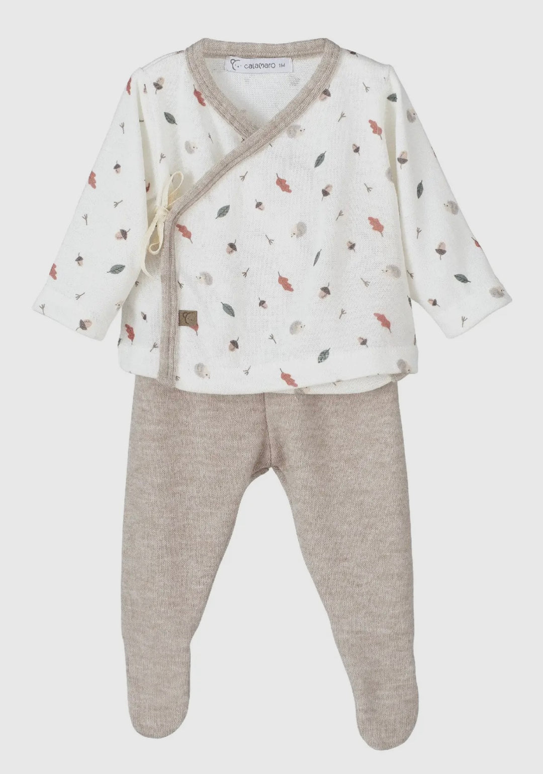 Leaf Detail Baby Set