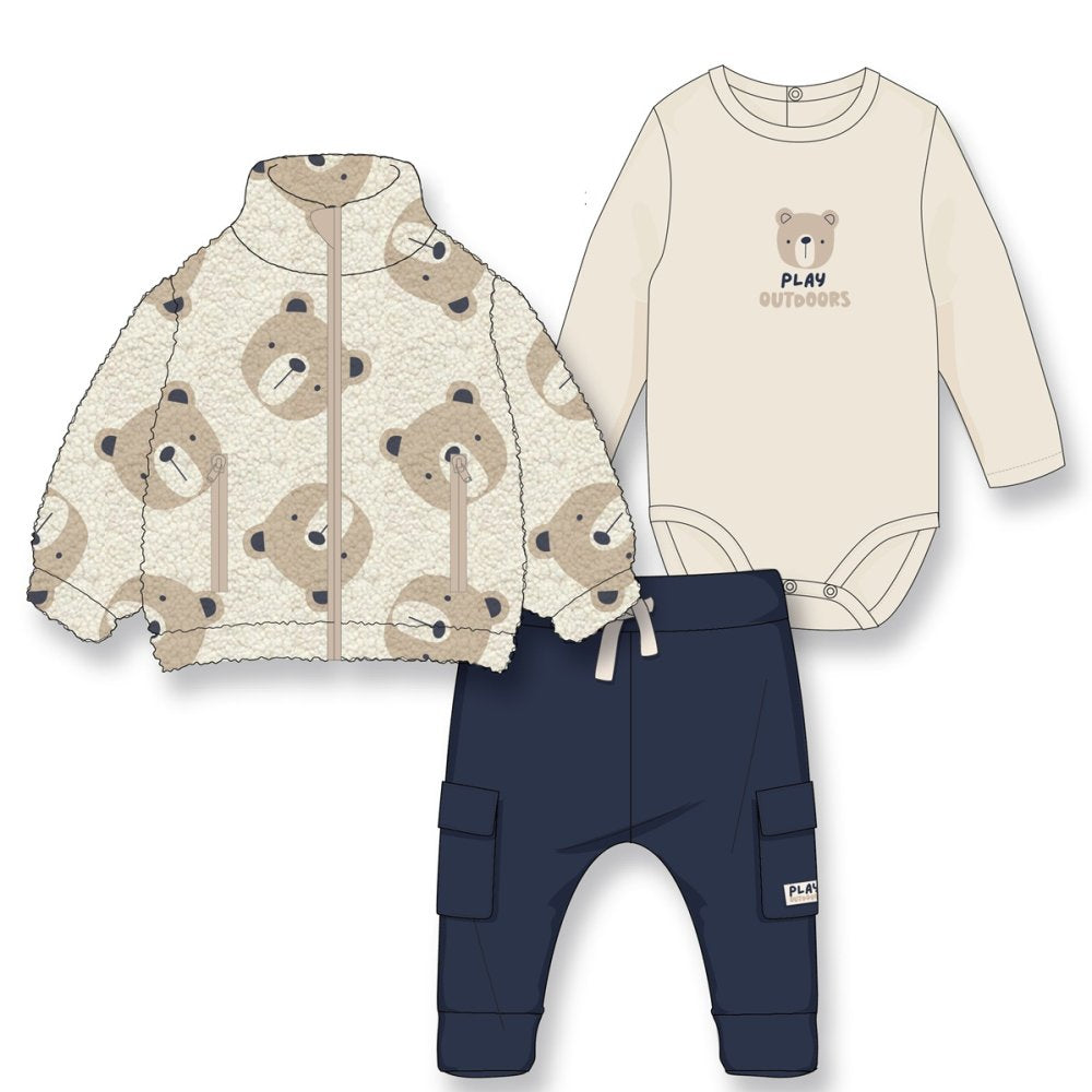 Teddy Jacket Set