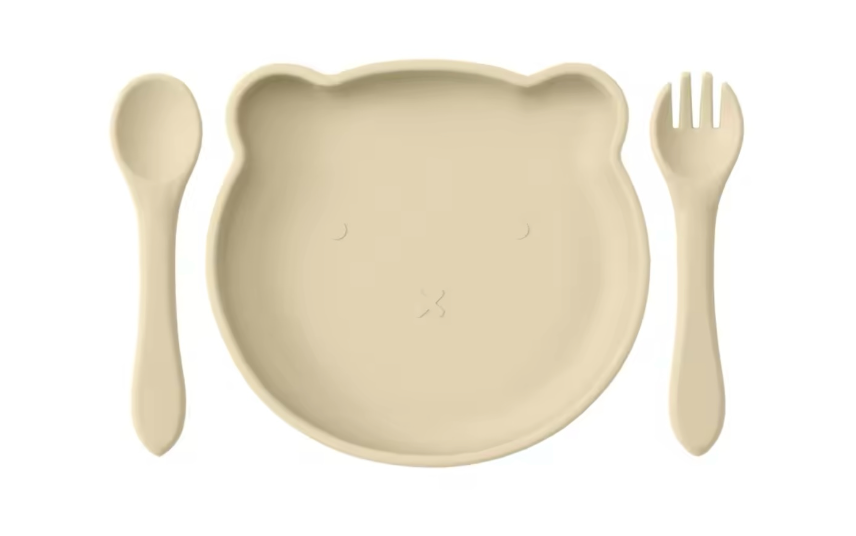 Silicone Baby feeding Set