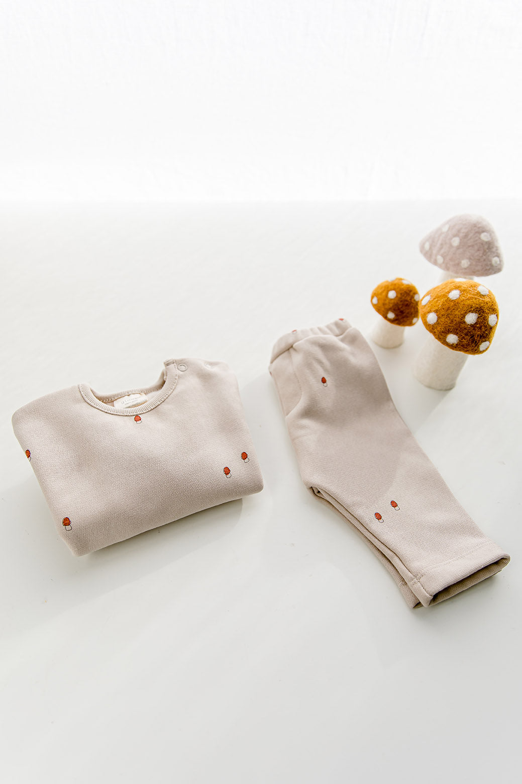 Organic cotton mushroom jumper