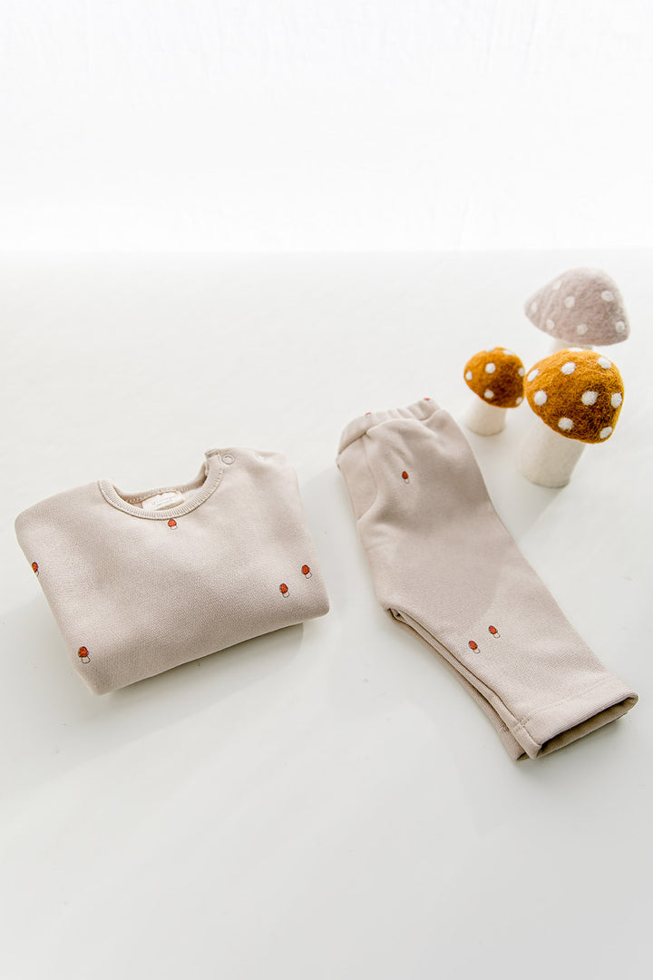 Organic cotton mushroom jumper