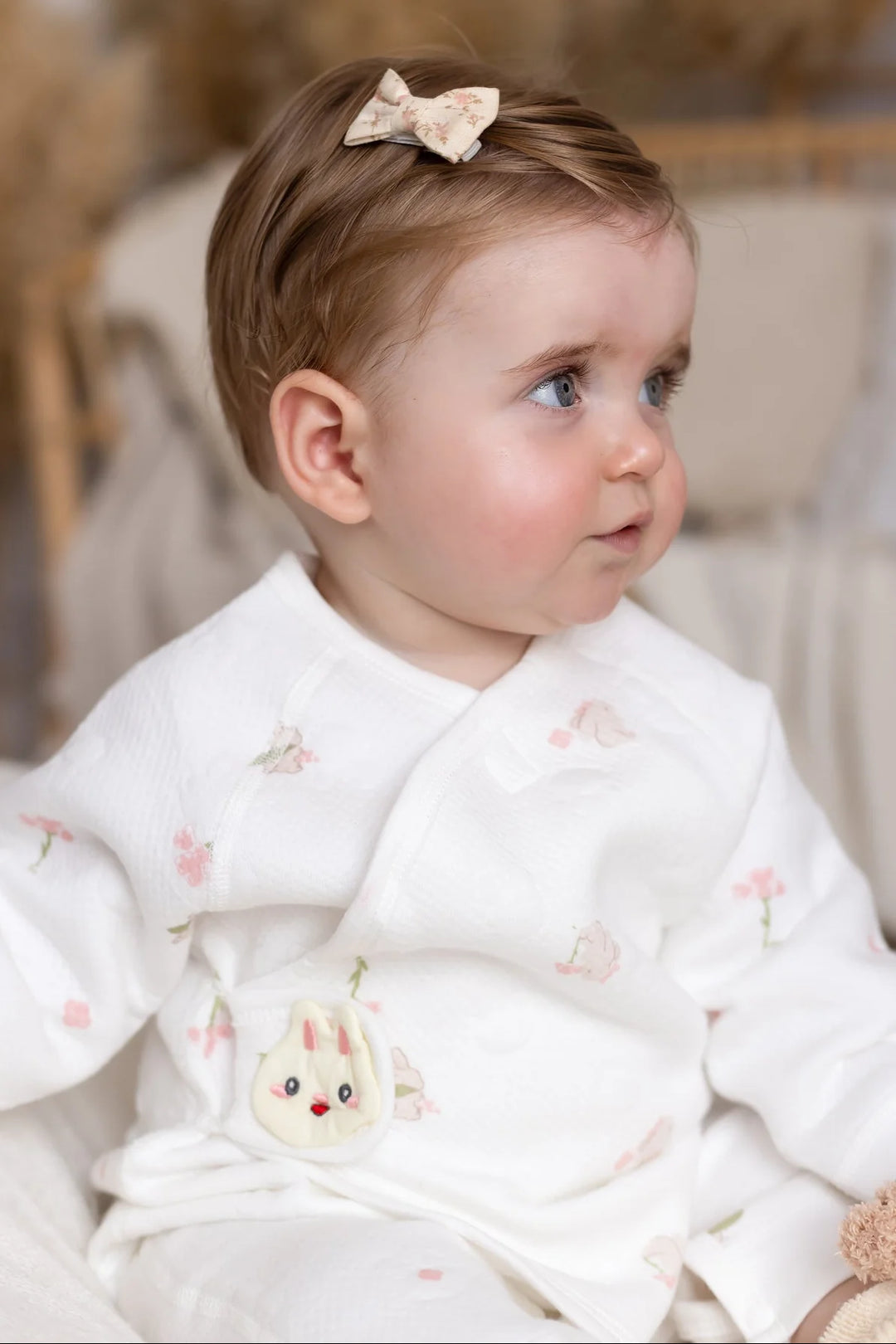 Bunny Wrap Baby Grow Romper
