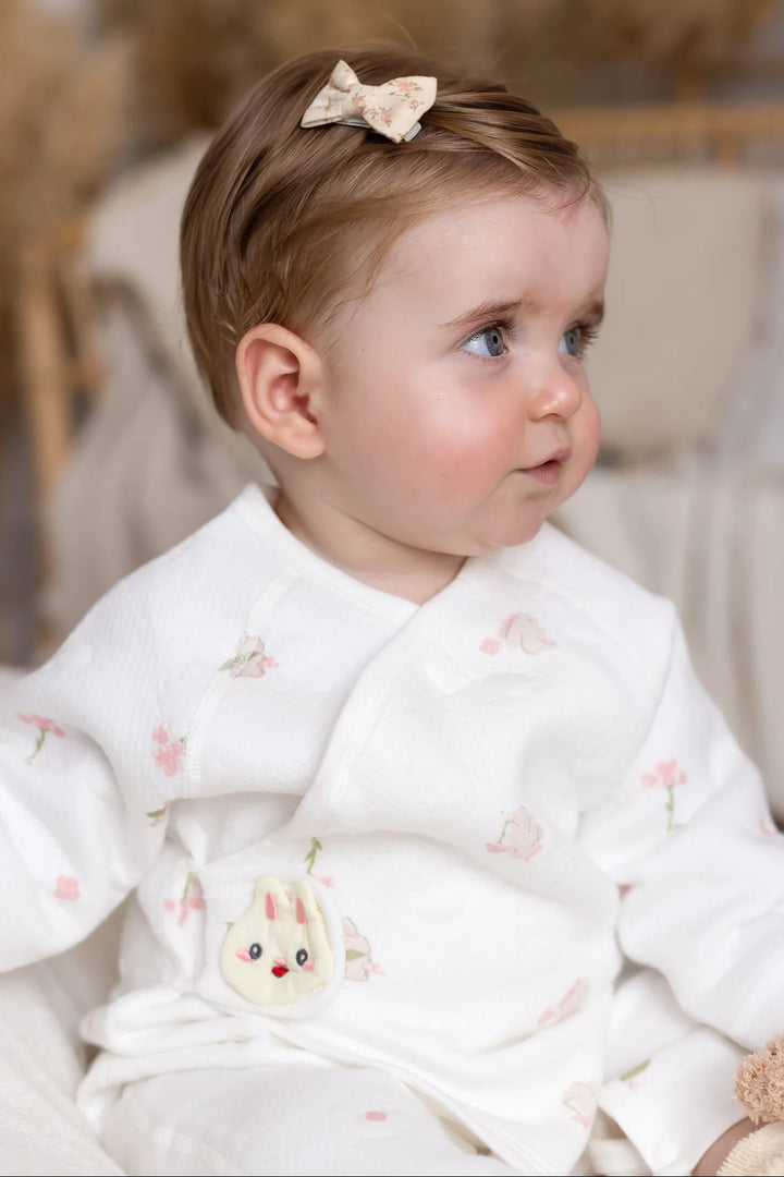Bunny Wrap Baby Grow Romper