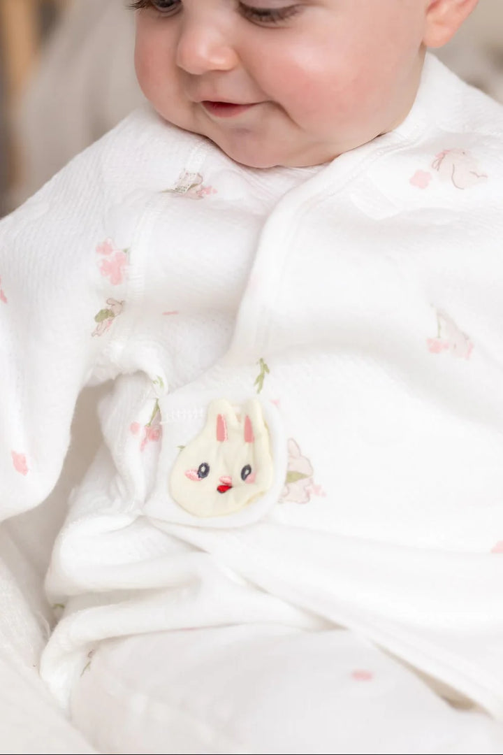 Bunny Wrap Baby Grow Romper