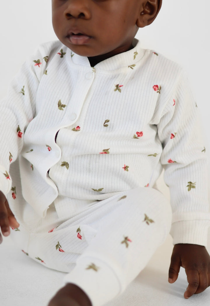 Floral Print Two Piece Set