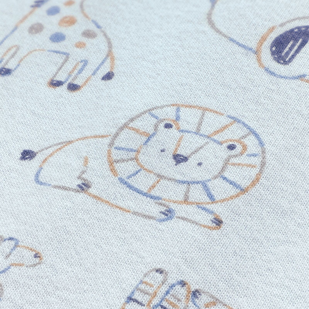 Blue Animal Baby Grow