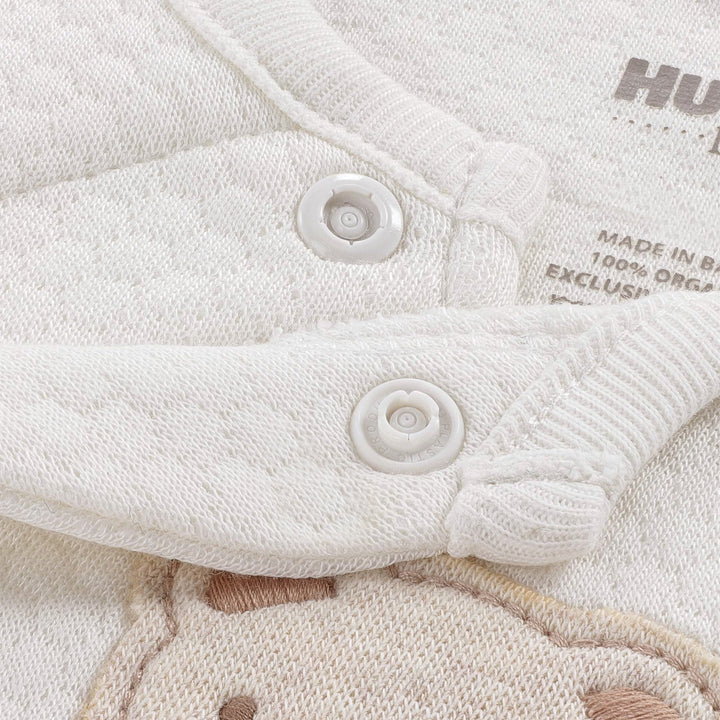 Cream Teddy Set with Hat