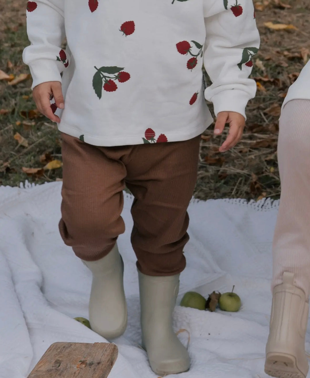 Organic Unisex Chocolate Leggings