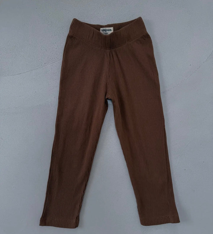 Organic Unisex Chocolate Leggings