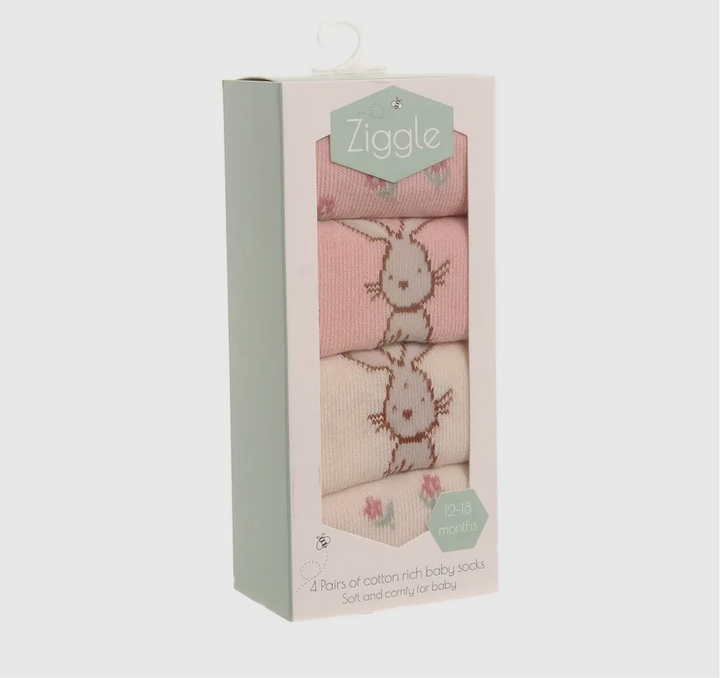 Bunnies Boxes Socks Set