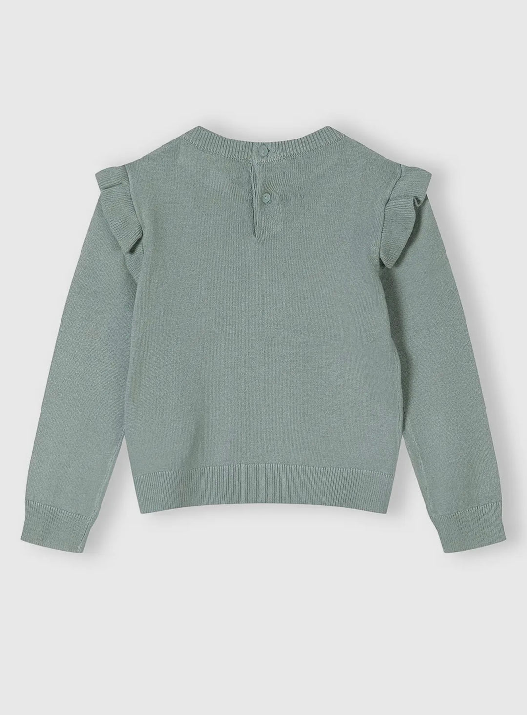 Green Frill Jumper