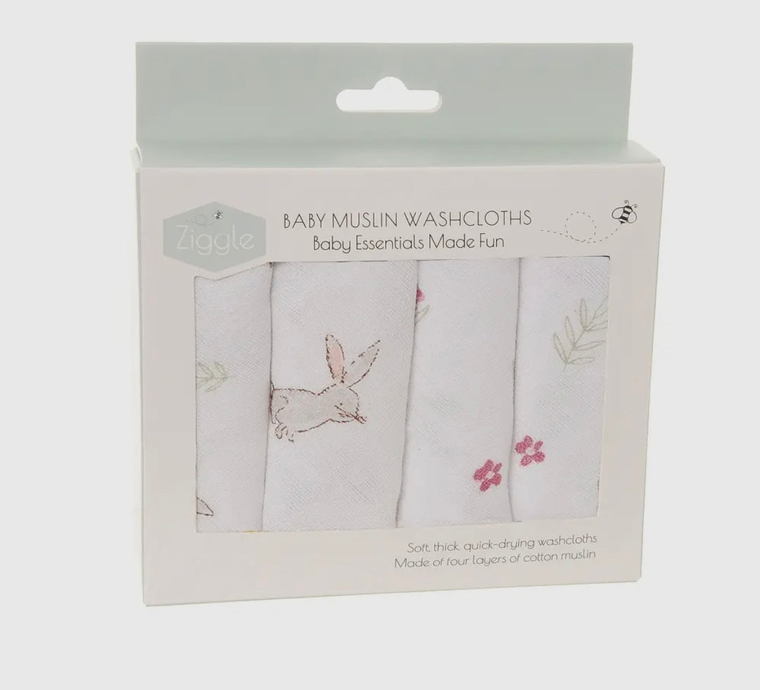 Bunny Washcloths