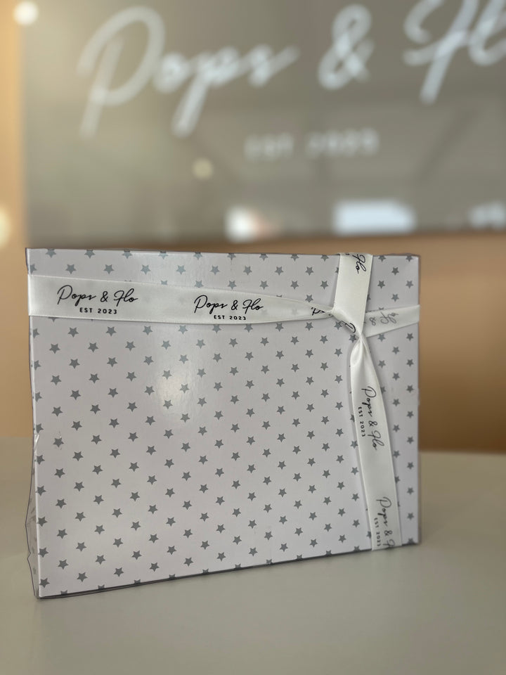 White New baby gift box