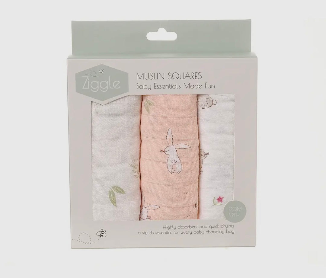 Bunnies Muslin Set