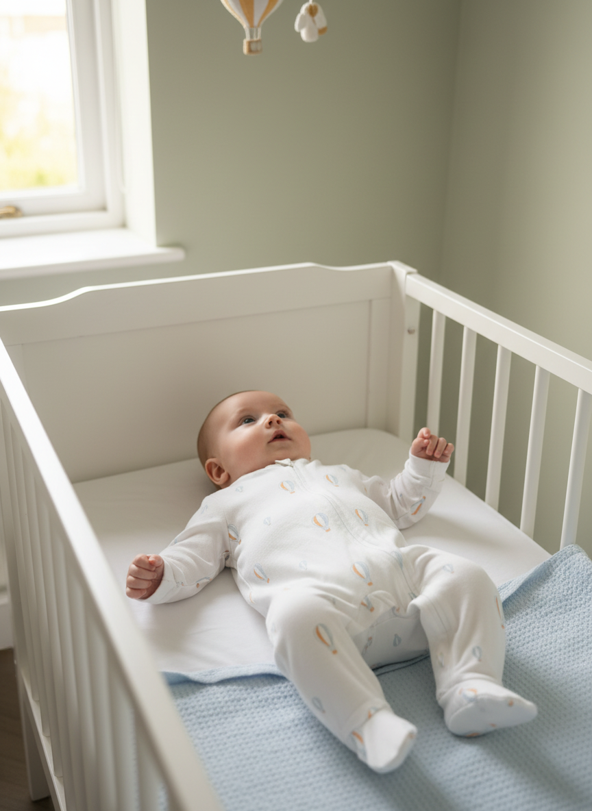 Hot air balloon Zip baby grow