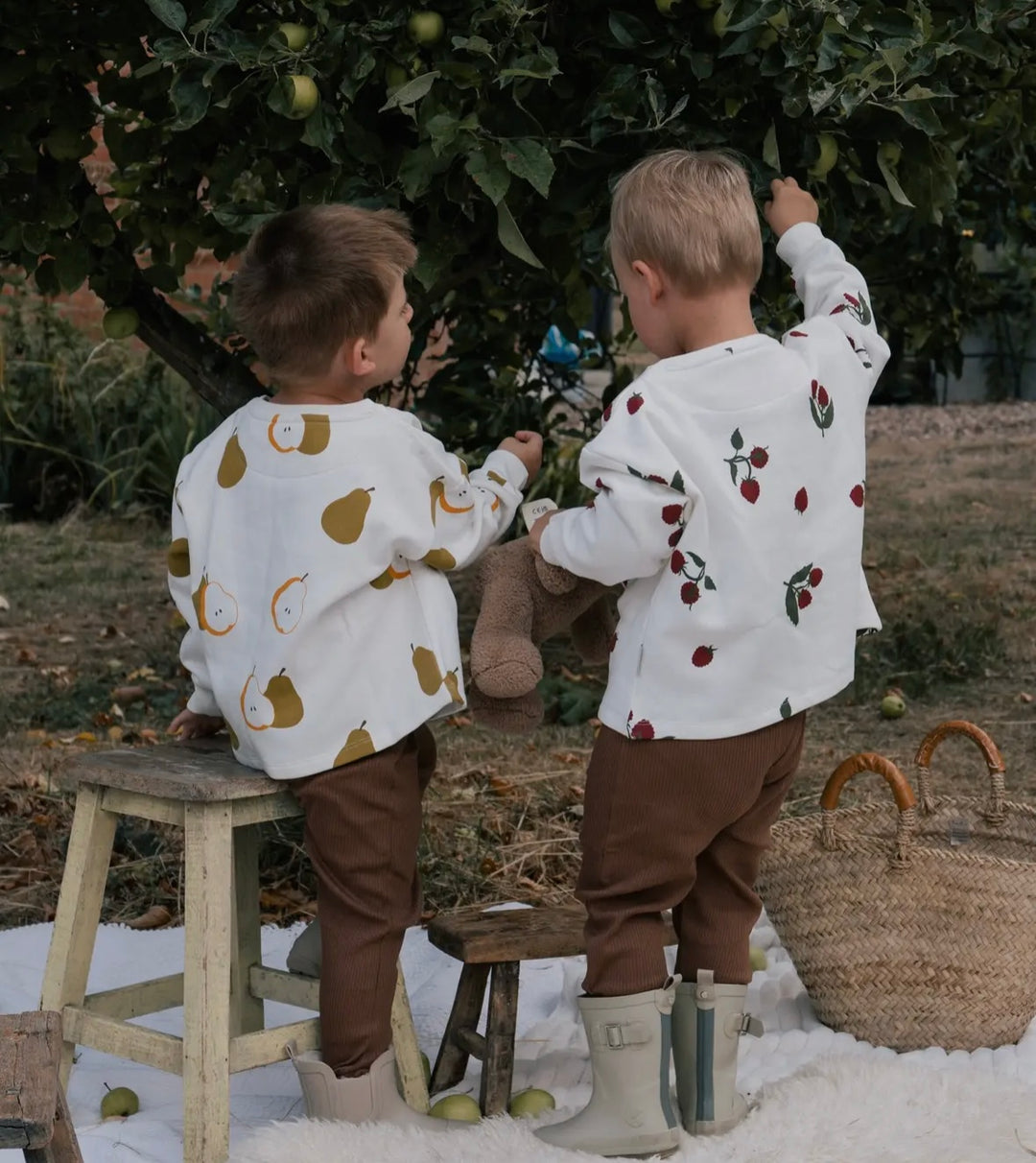 Organic Unisex Chocolate Leggings