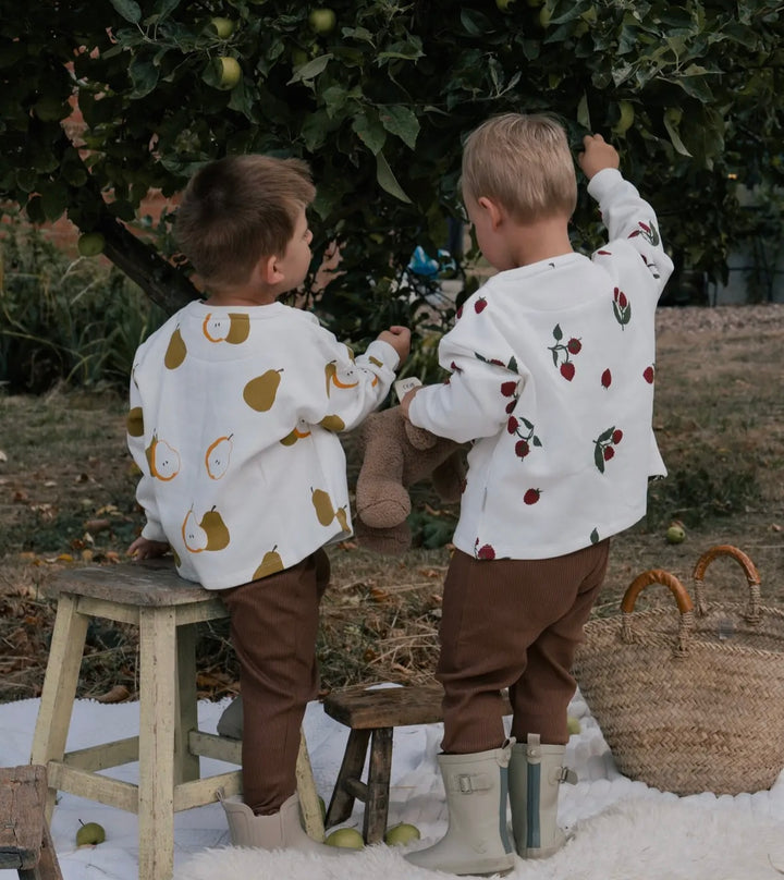 Organic Unisex Chocolate Leggings