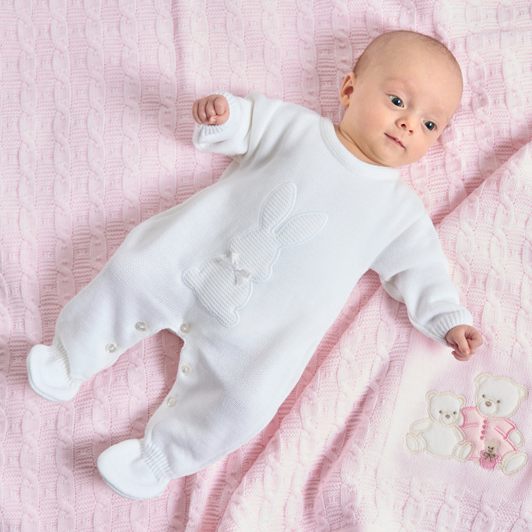 Knitted Bunny Onesie