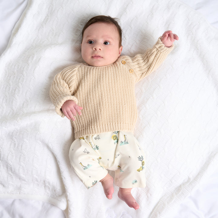Beige Knit Jumper