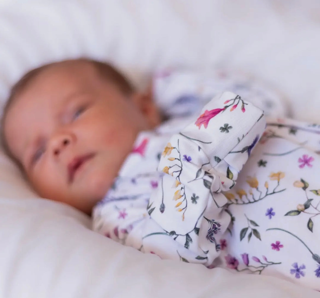Floral Cotton Sleepsuit