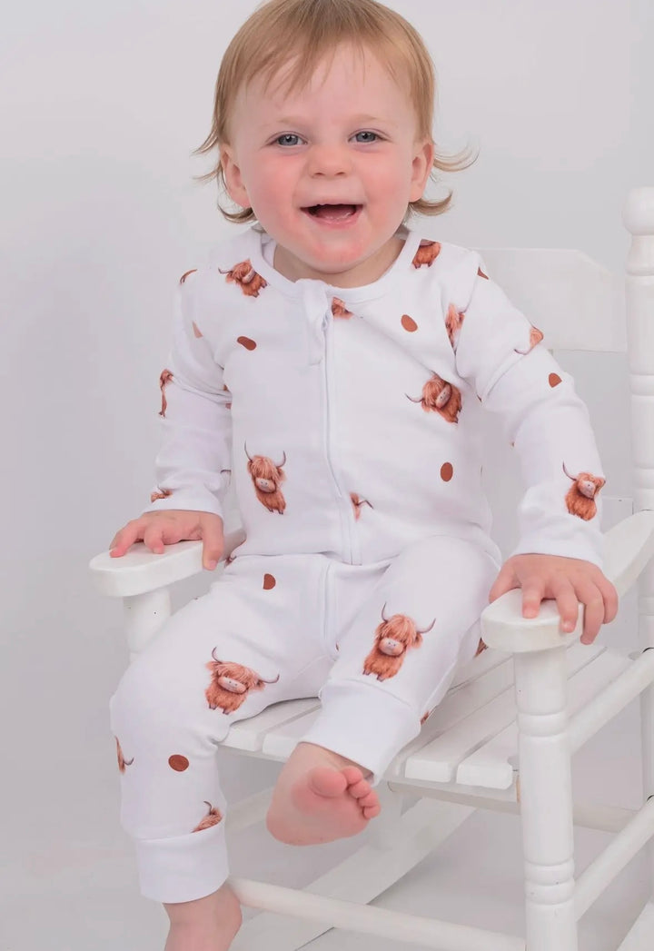 Highland Cow Sleepsuit