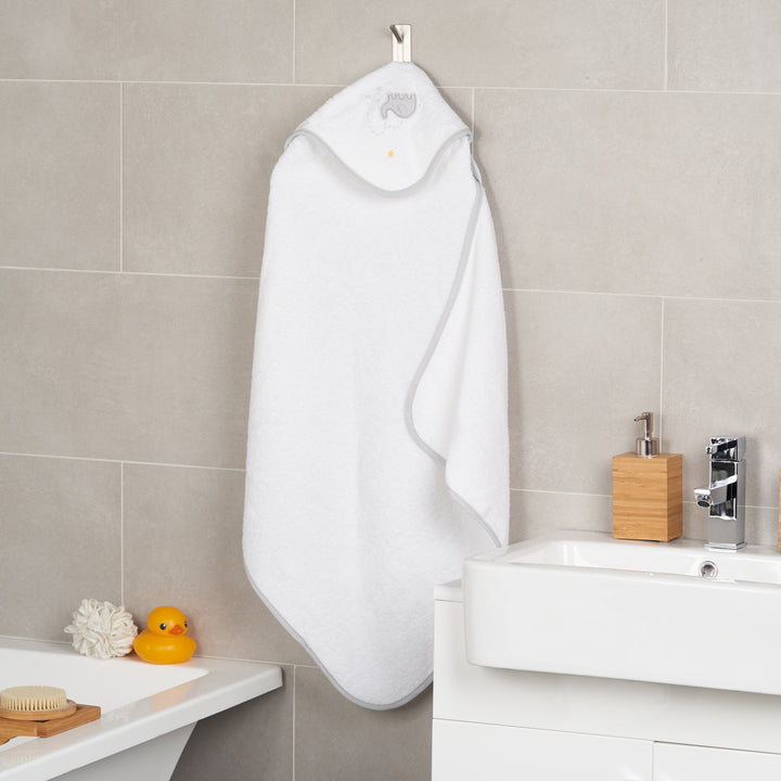 Grey Hooded Towel