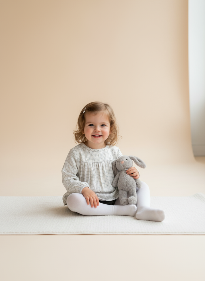 Baby girl dress with matching bloomers
