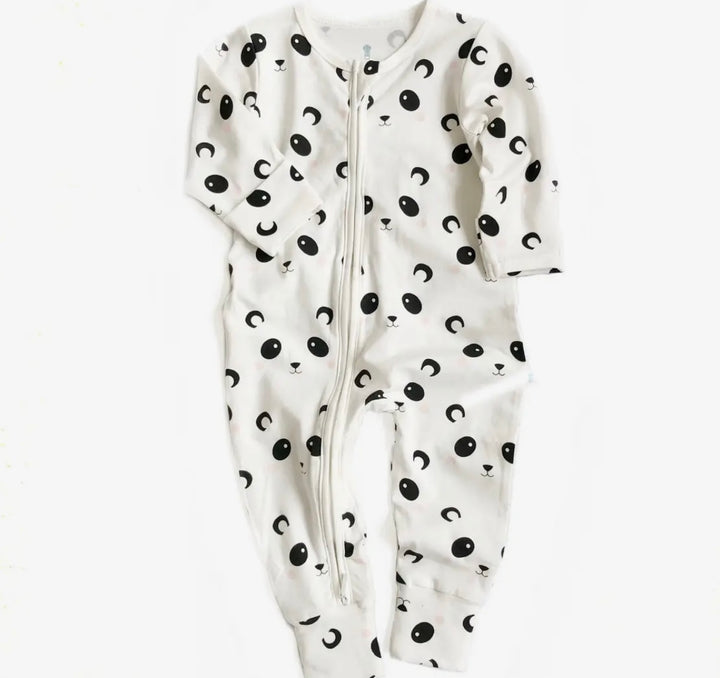 Panda Zip Romper
