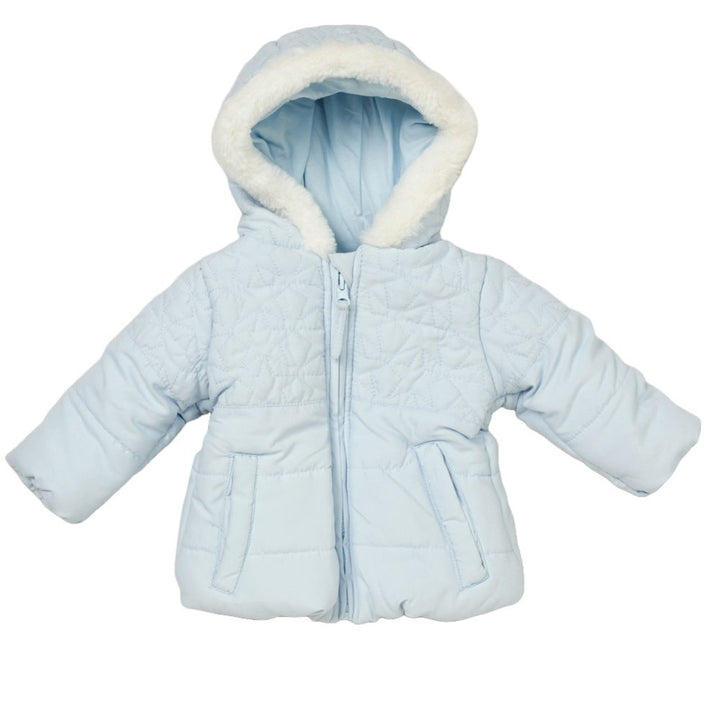 Baby Blue Padded Coat