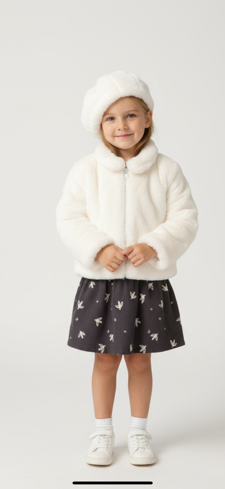 Girls Faux Fur Set