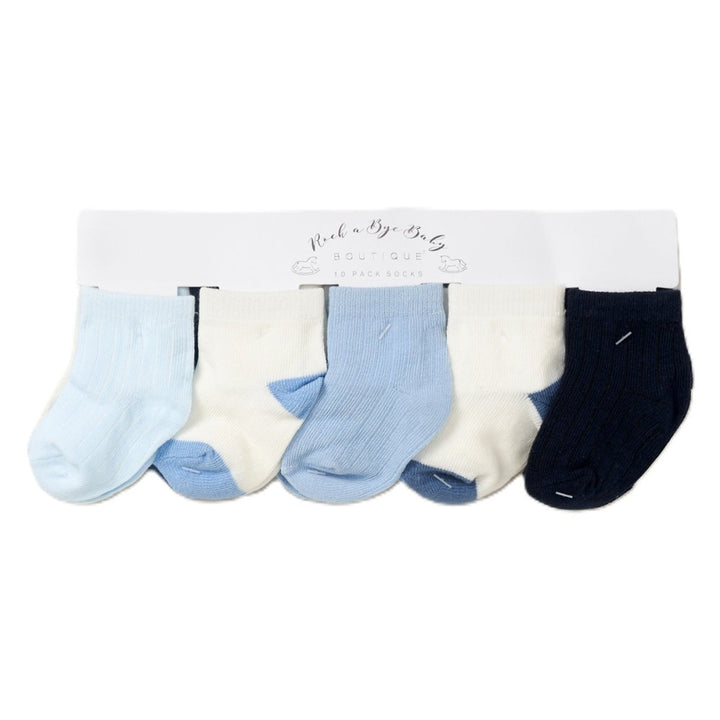 Baby Boy 10 Pack Socks