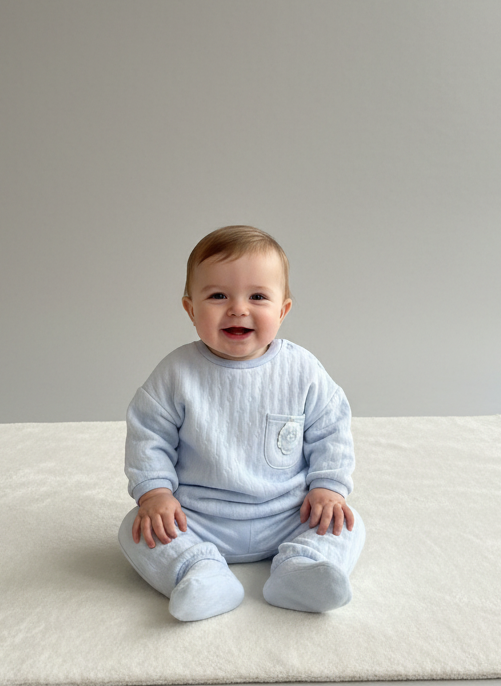 Boys Quilted 2 Piece Jog Set