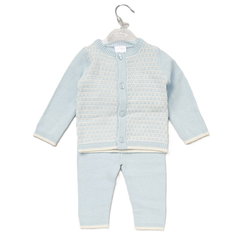 Blue Boy Knitted Set