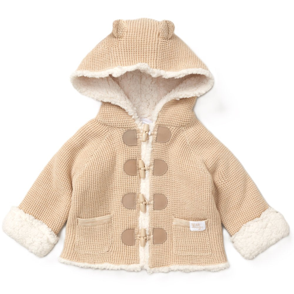 Sherpa lining hooded jacket