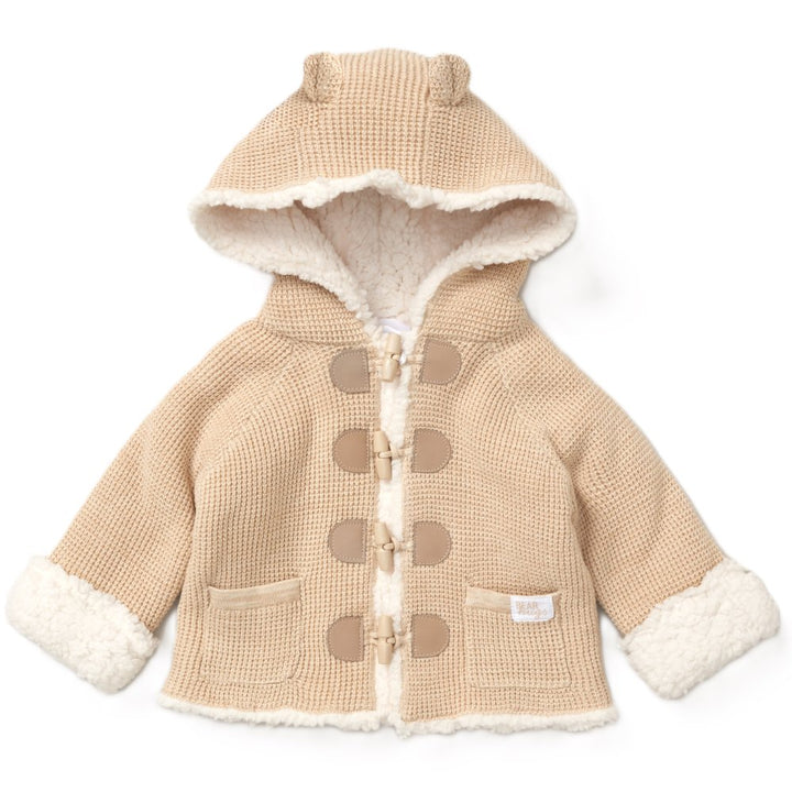 Sherpa lining hooded jacket