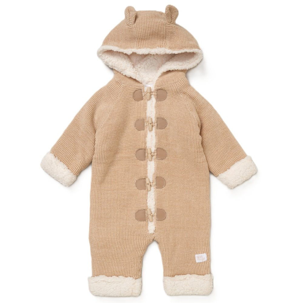 Sherpa Lining hooded pram suit