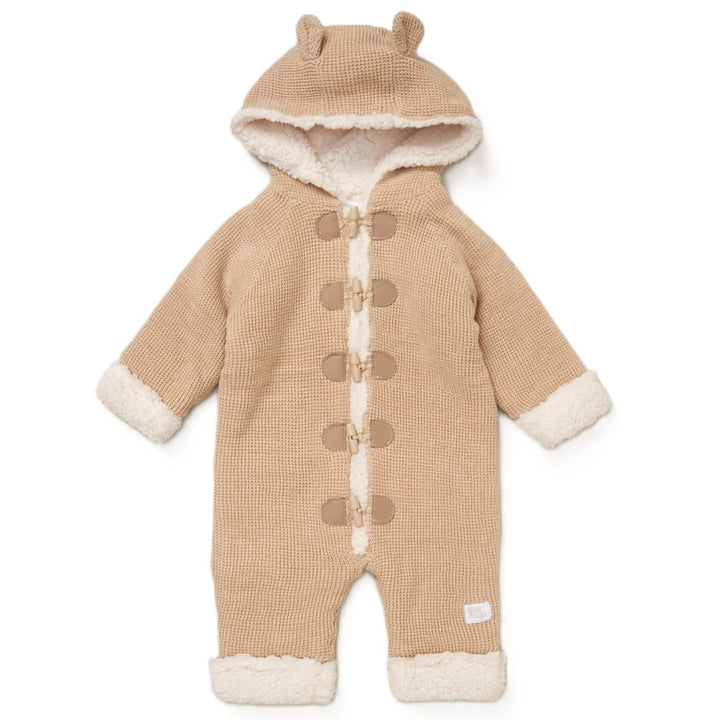 Sherpa Lining hooded pram suit