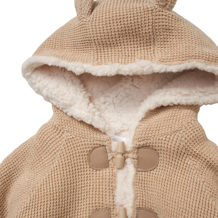 Sherpa Lining hooded pram suit