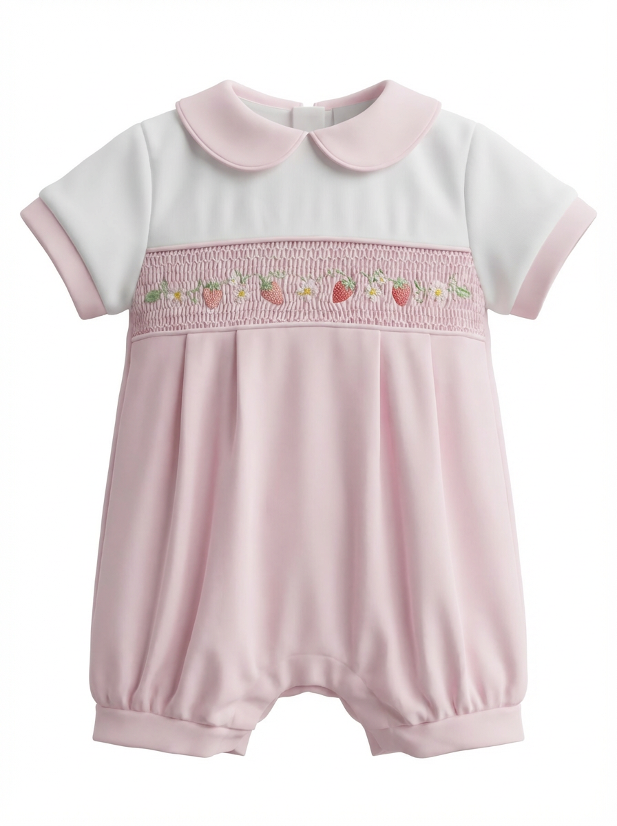 Strawberry Pink Romper