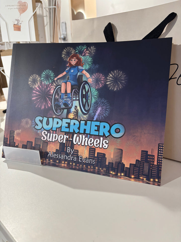 Superhero Super-wheels Book