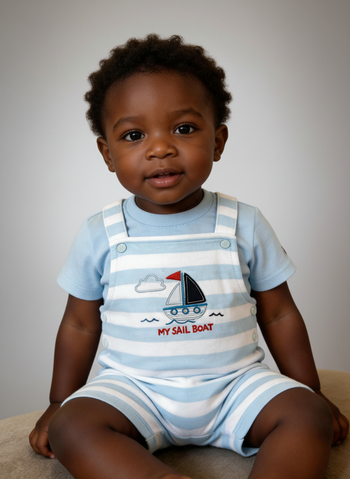 Sailor Dungaree Set