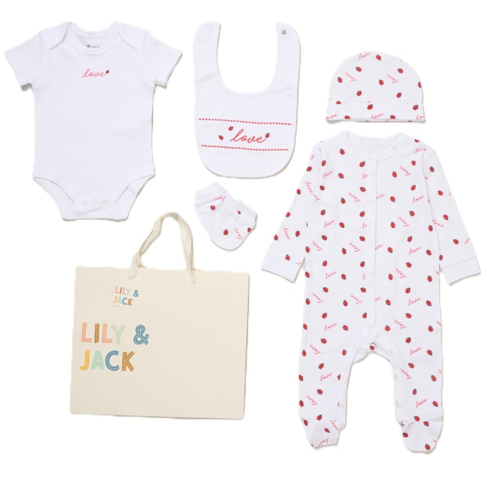 6 Piece Lady Bird Baby Set