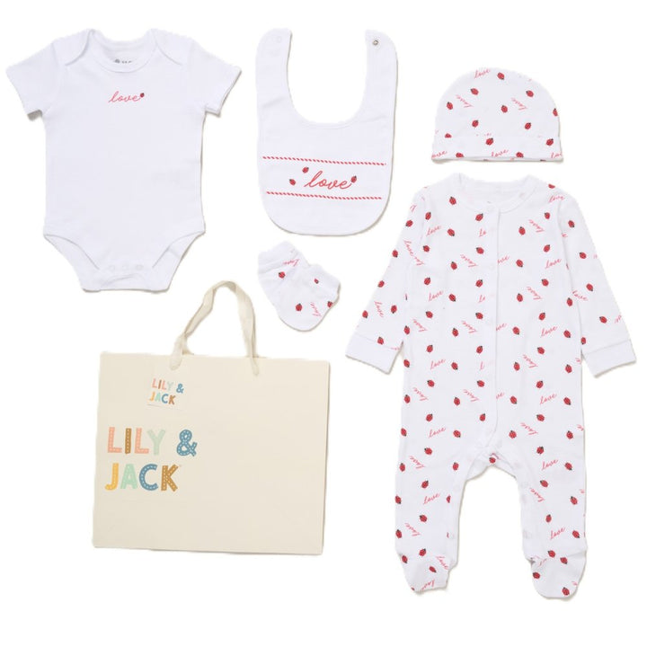 6 Piece Lady Bird Baby Set