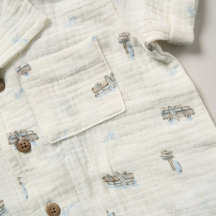 Boys Summer muslin set