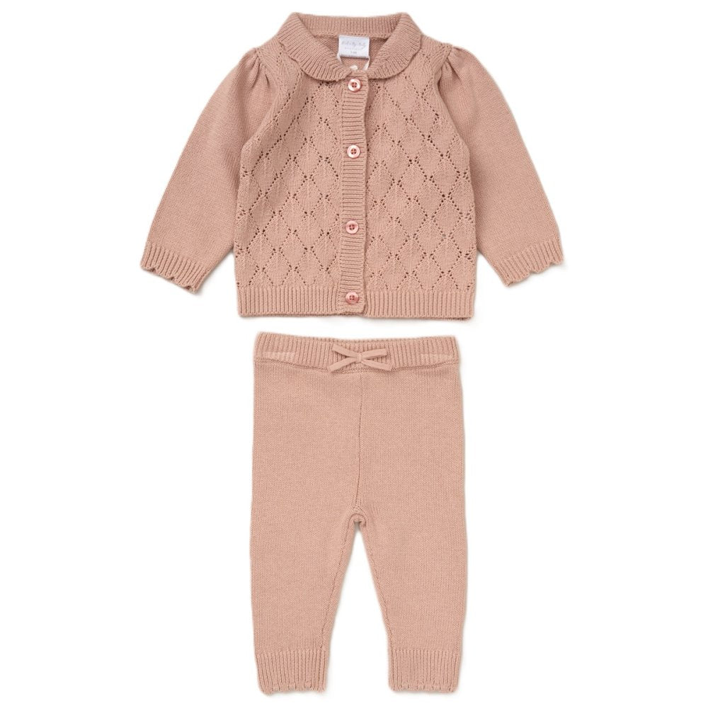 Baby girls knitted set