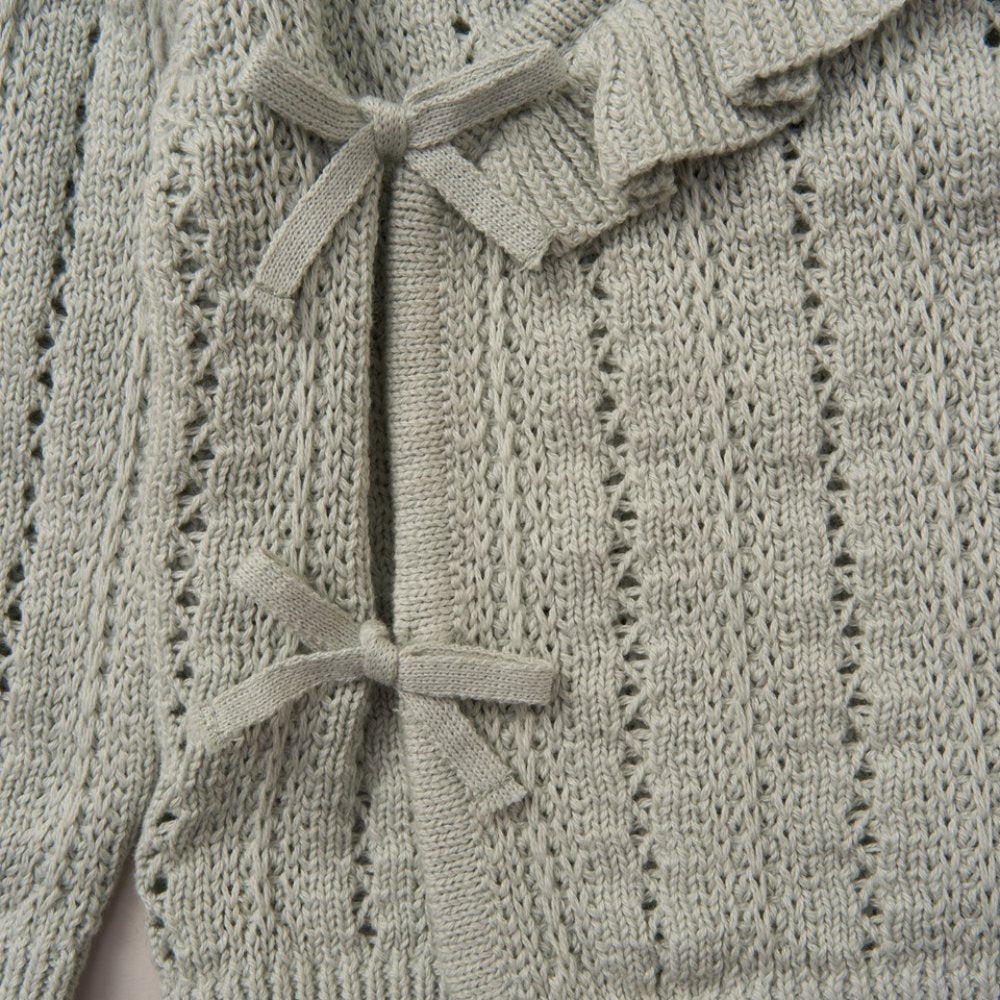 Sage Knitted Two Piece