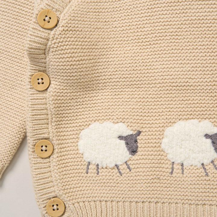 Sheep Knitted two piece set