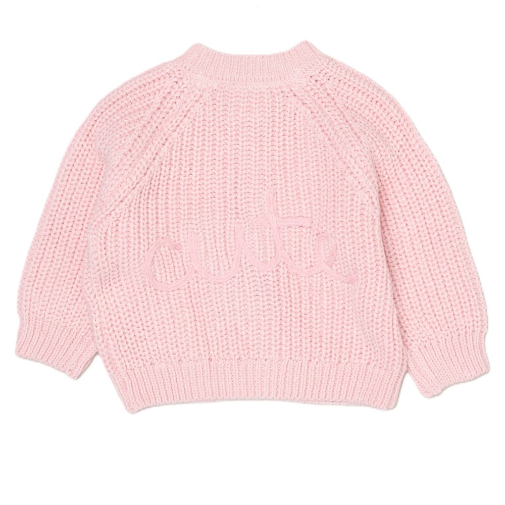 Pink 'Cute' Cardigan