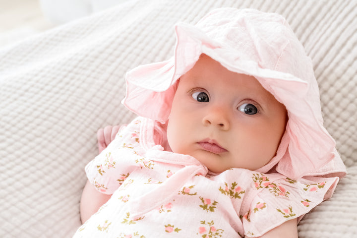 Baby Pink Summer Set with Hat