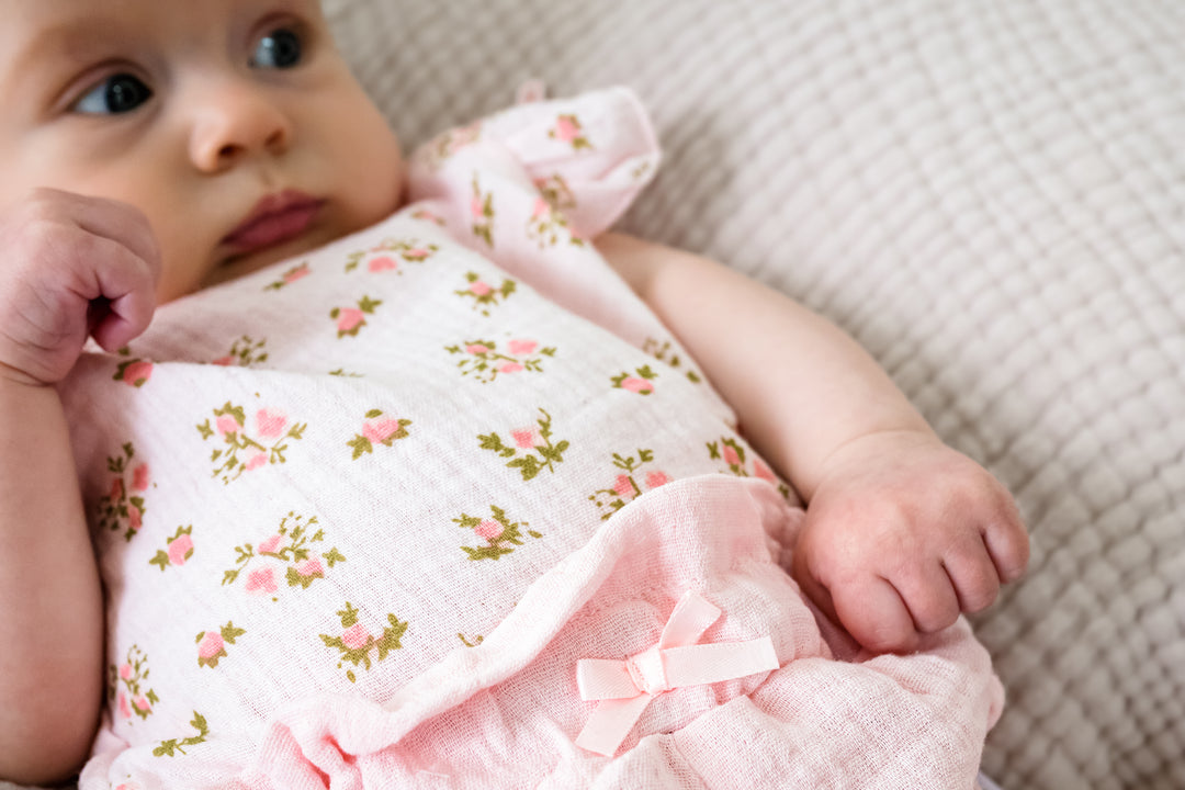 Baby Pink Summer Set with Hat
